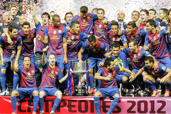 Barcelona Team - Copa del Rey Final