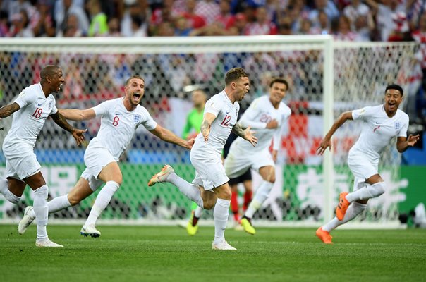 Kieran Trippier England scores Semi Final World Cup 2018