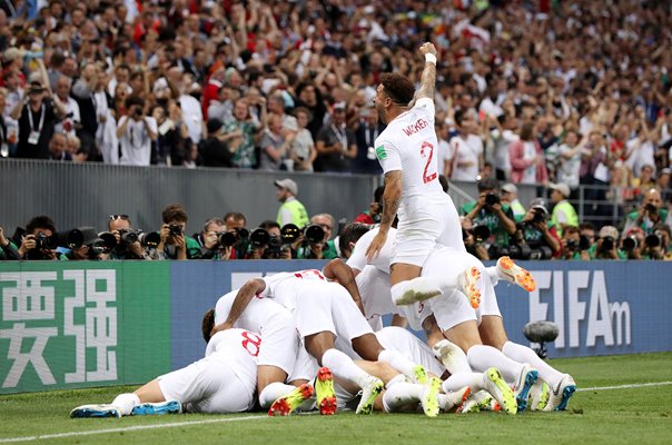 Kieran Trippier England scores v Croatia World Cup 2018