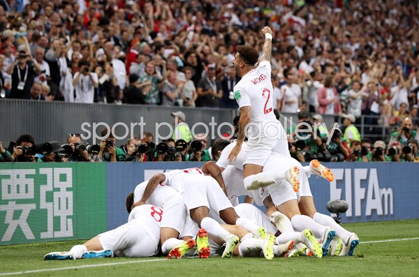 Kieran Trippier England scores v Croatia World Cup 2018
