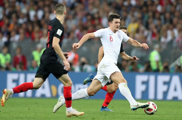 Harry Maguire England v Croatia Semi Final World Cup 2018
