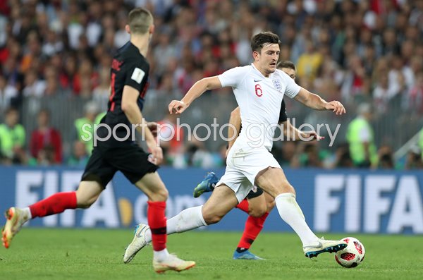 Harry Maguire England v Croatia Semi Final World Cup 2018