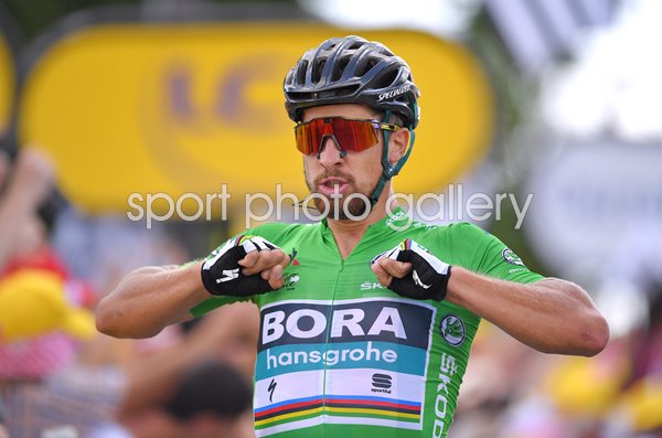 Peter Sagan Green Jersey wins Stage 5 Tour 2018