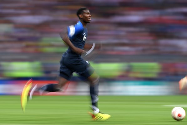 Paul Pogba France v Croatia World Cup Final 2018