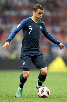 Antoine Griezmann France v Croatia World Cup Final 2018