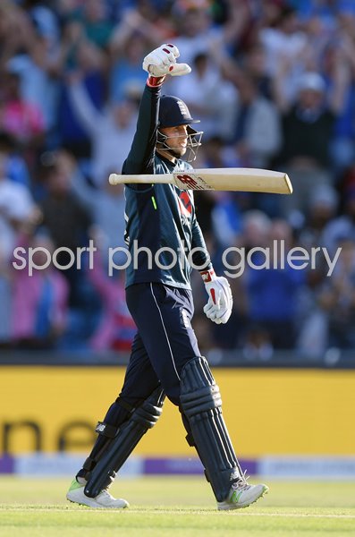 Joe Root Drop the Mic Century England v India ODI 2018