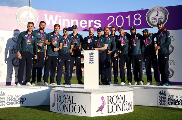 England ODI Series winners v India Headingley 2018