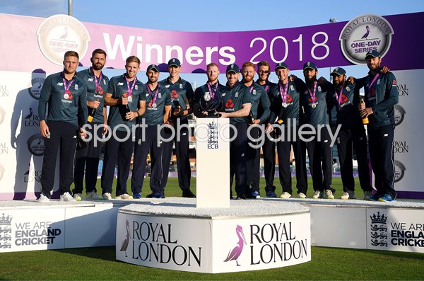 England ODI Series winners v India Headingley 2018