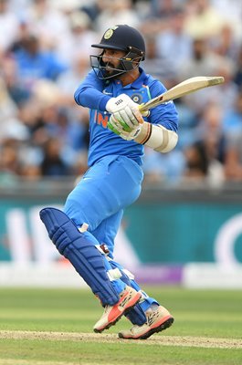 Dinesh Karthik India v England ODI Headingley 2018