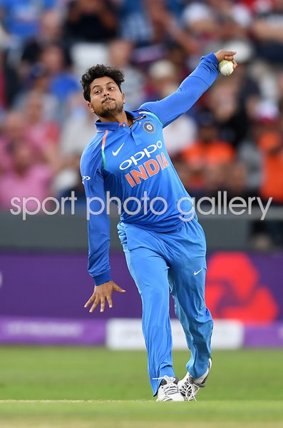Kuldeep Yadav India v England ODI Headingley 2018