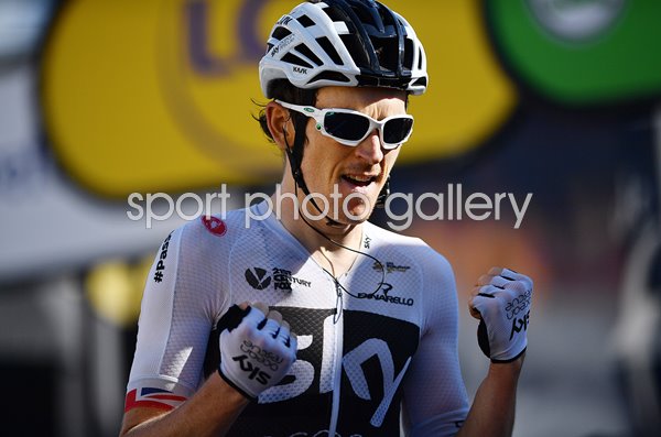 Geraint Thomas Team Sky wins Stage 11 Tour de France 2018
