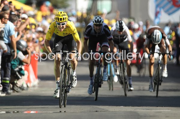 Geraint Thomas wins Alpe d'Huez Tour de France 2018