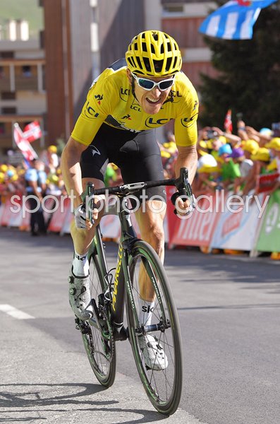 Geraint Thomas Stage 12 Alpe d'Huez Tour de France 2018
