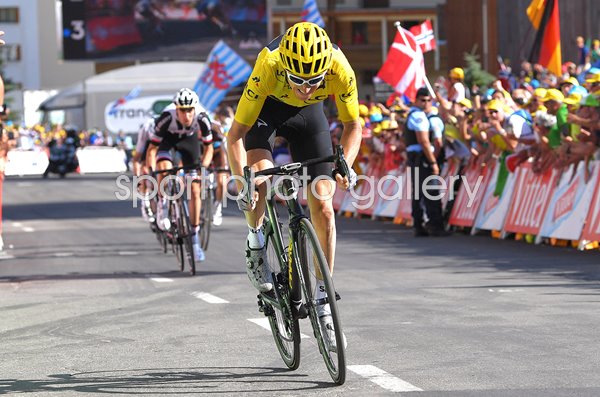 Geraint Thomas wins Stage 12 Alpe d'Huez Tour de France 2018