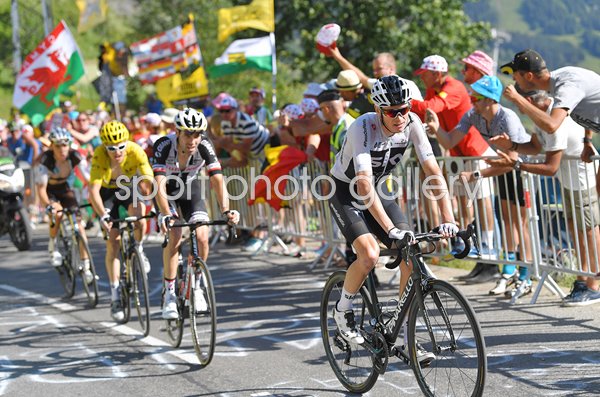 Chris Froome breaks Alpe d'Huez Stage 12 Tour de France 2018