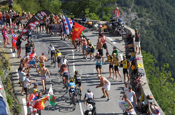 Tom Dumoulin Alpe d'Huez Stage 12 Tour de France 2018