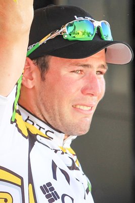 Mark Cavendish Podium Portrait - Tour 2010