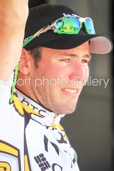 Mark Cavendish Podium Portrait - Tour 2010