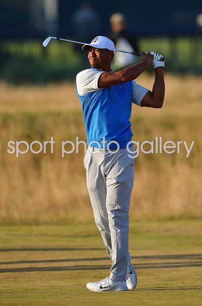 Tiger Woods USA British Open Carnoustie 2018