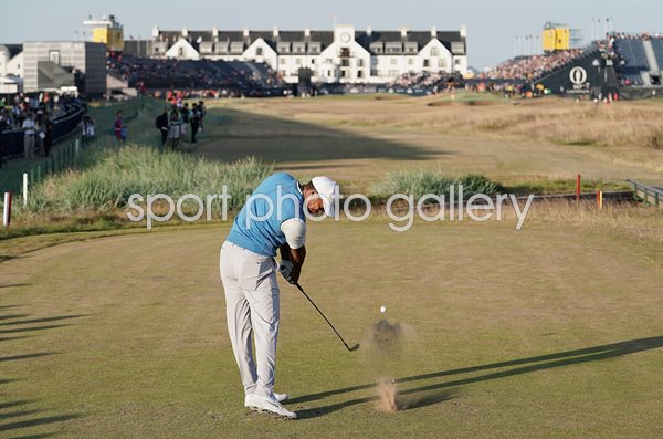 Tiger Woods 18th British Open Carnoustie 2018