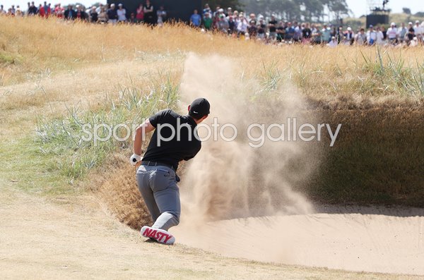 Rory McIlroy Bunker British Open Carnoustie 2018