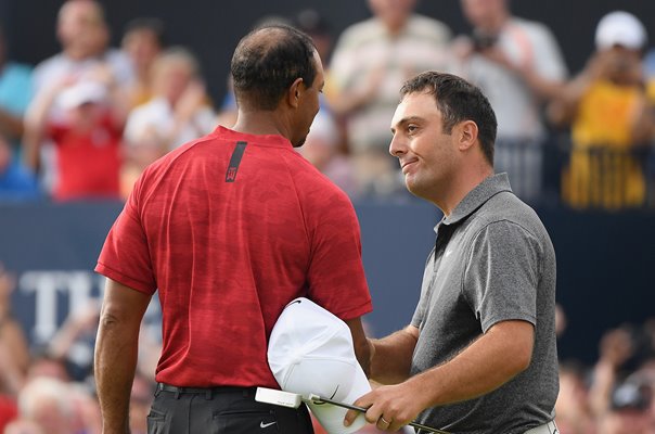 Francesco Molinari & Tiger Woods Open Championship Carnoustie 2018