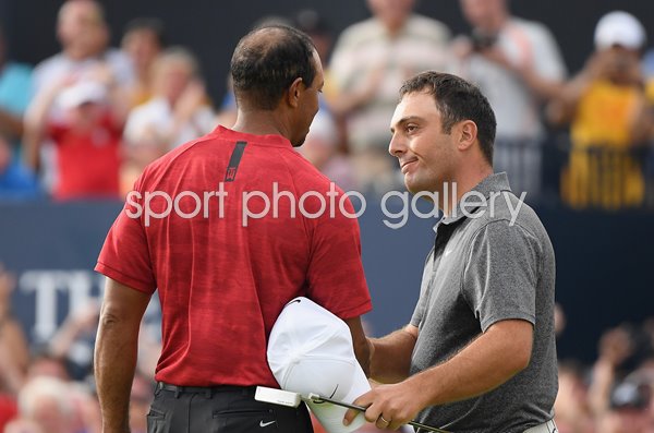 Francesco Molinari & Tiger Woods Open Championship Carnoustie 2018