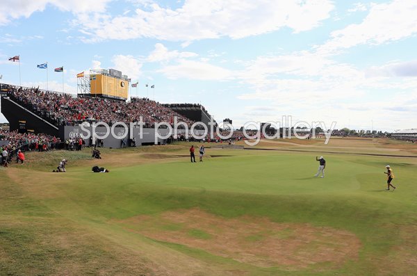 Francesco Molinari Winning Putt Open Carnoustie 2018