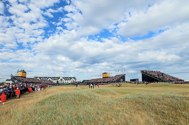 Francesco Molinari 18th Hole British Open Carnoustie 2018