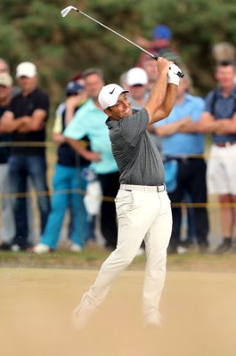 Francesco Molinari Italy Action British Open Carnoustie 2018