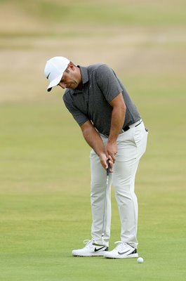 Francesco Molinari Italy putts British Open Carnoustie 2018