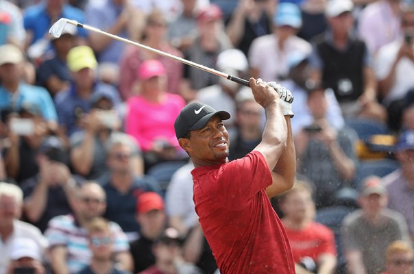 Tiger Woods Final Round Open Championship Carnoustie 2018