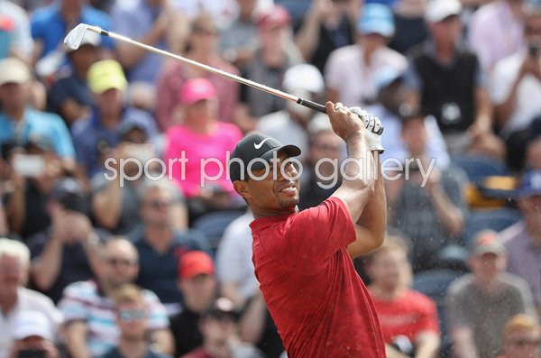 Tiger Woods Final Round Open Championship Carnoustie 2018