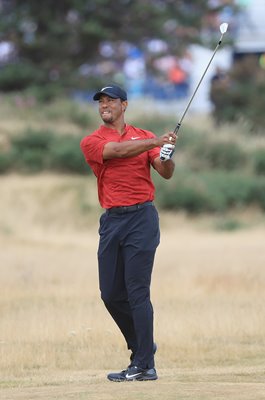 Tiger Woods Final Round British Open Carnoustie 2018