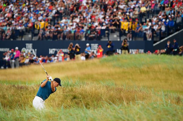 Jordan Spieth USA 18th Hole British Open Carnoustie 2018