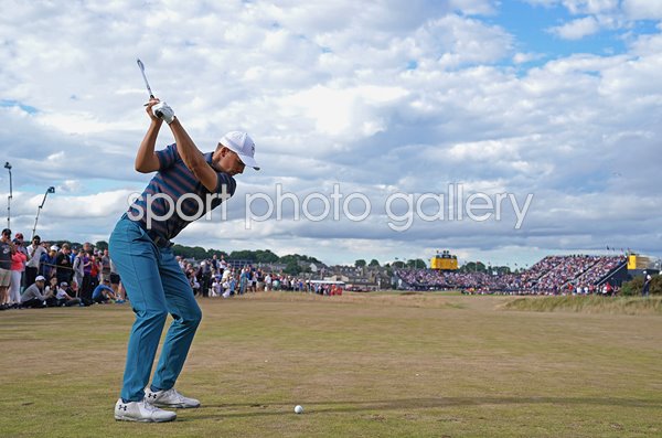Jordan Spieth USA 16th Hole British Open Carnoustie 2018