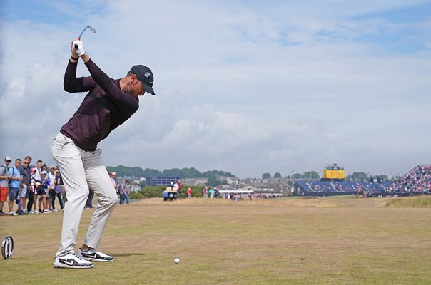 Chris Wood 16th Tee British Open Carnoustie 2018
