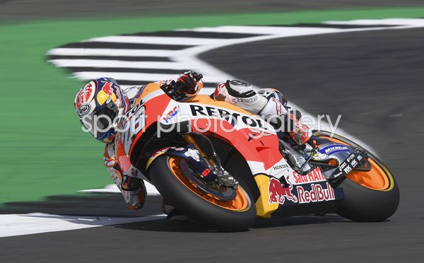 Dani Pedrosa Honda MotoGP Of Great Britain 2017