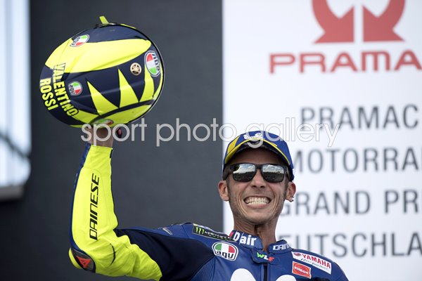 Valentino Rossi MotoGP Germany Podium 2018