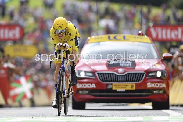 Geraint Thomas Stage 20 Finish 105th Tour de France 2018