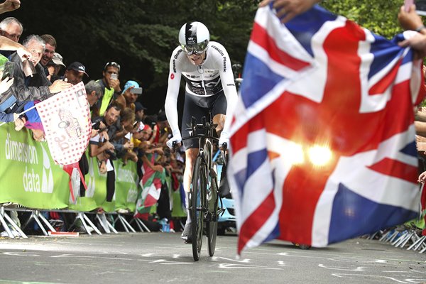 Chris Froome Team Sky Stage 20 Time Trial Tour de France 2018