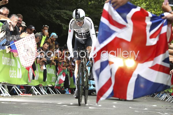 Chris Froome Team Sky Stage 20 Time Trial Tour de France 2018