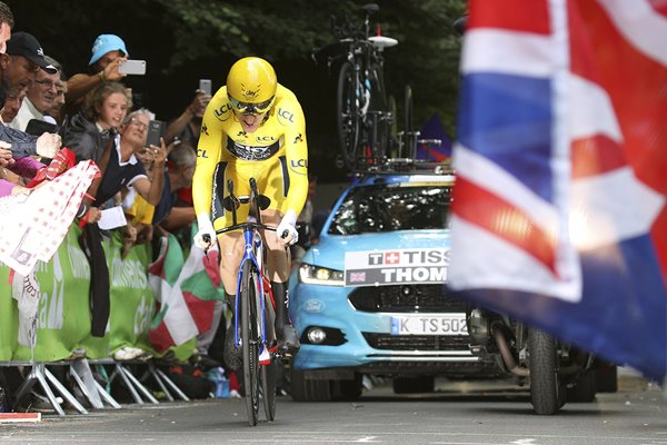 Geraint Thomas Time Trial Stage 20  Tour de France 2018