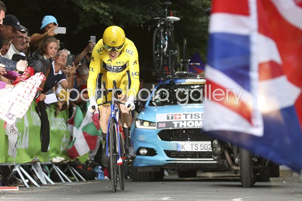 Geraint Thomas Time Trial Stage 20  Tour de France 2018