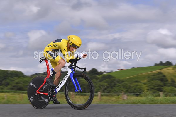 Geraint Thomas Stage 20 Time Trial Tour de France 2018