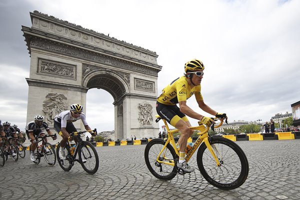 Geraint Thomas Arc De Triomphe Tour de France 2018 Stage 21