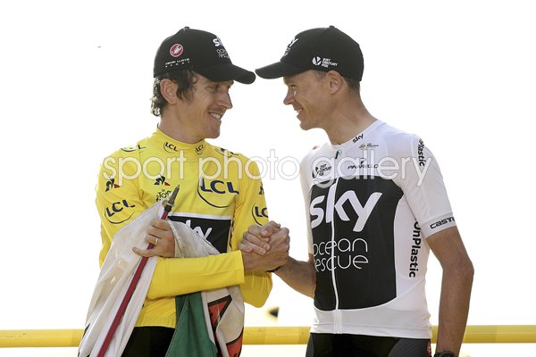 Geraint Thomas Chris Groome Tour de France 2018