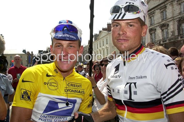 Lance Armstrong Jane Ullrich Tour De France 2001