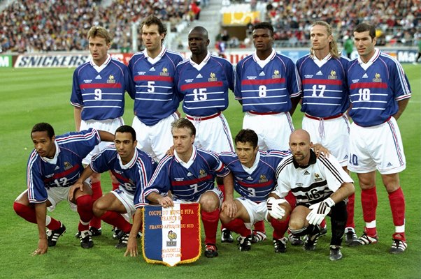 France Team Photo World Cup 1998