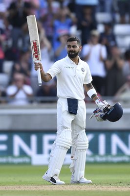 Virat Kohli England v India 1st Test Day Two Century